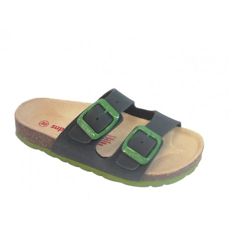 0-800111 SUPERFIT FUSSBETTPANTOFFEL - 8200 BLAU/