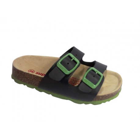 1-800111 SUPERFIT FUSSBETTPANTOFFEL - 8210 BLAU/