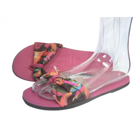 4148246 HAV. YOU ST TROPEZ PRINT - 8910 PINK ELECTRIC