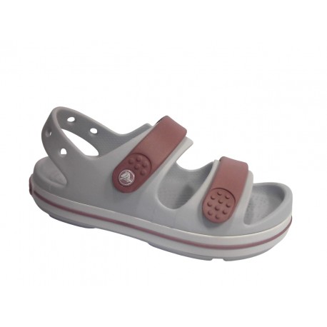 209423 CROCS CROCBAND CRUISER SANDAL K - FGDG FAIR GREEN/DUST