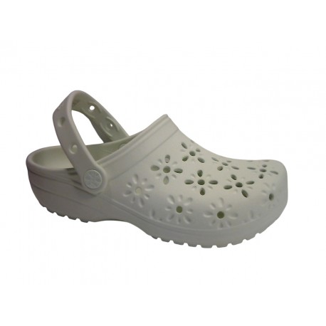 210927 CROCS CLASSIC FLORAL CUT OUT CLOG W - JATT JADE TINT