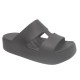209409 CROCS GETAWAY PLATFORM H-STRAP W - BLK