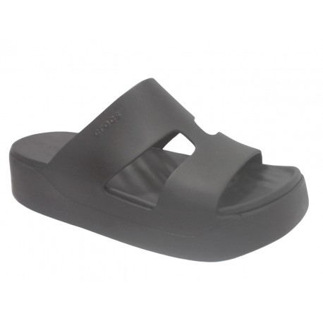 209409 CROCS GETAWAY PLATFORM H-STRAP W - BLK