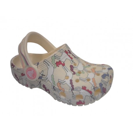 212515 CROCS CLASSIC UNICORN GRAPHIC CLOG T - YELT