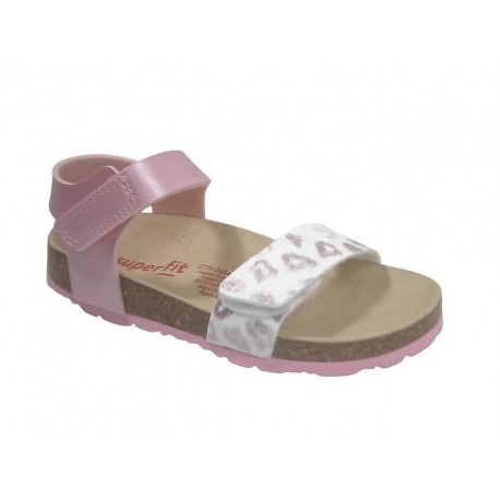 1-000123 SUPERFIT FUSSBETTPANTOFFEL - 5530 ROSA