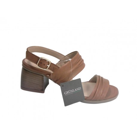 2609 GRUNLAND L6 FARA SANDALO DONNA P. - CUOIO