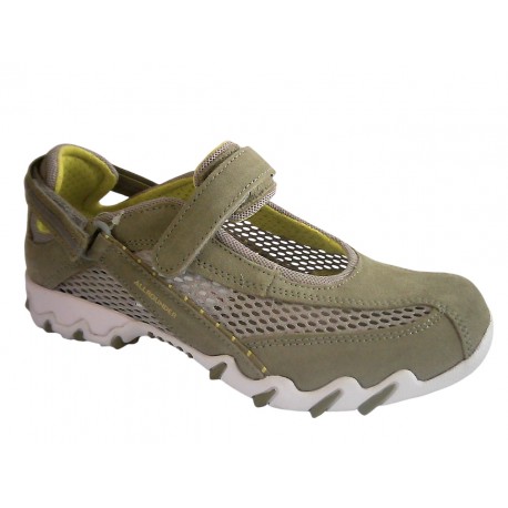 P2007058 NIRO MEPHISTO SUEDE/MESH - MOSSTONE/COOL GREY