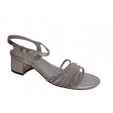 28248-24 TAMARIS MATERIALMIX AUS TEXTIL UND SYNTHE - 957 PLATIN