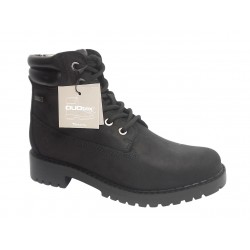 26244-21 TAMARIS MATERIALMIX AUS LEDER UND SYNTHET - 007 BLACK