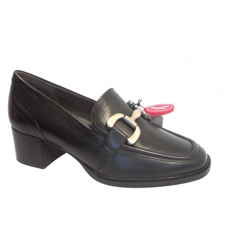 84309-41 TAMARIS COMFORT LEATHER - 001 BLACK