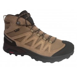 471818 SALOMON X WARD LEATHER MID GTX - KANG/BLACK