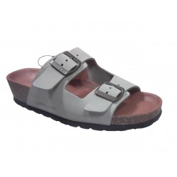 3009 GRUNLAND 40 LEFT CIABATTA DONNA P. - KAKI