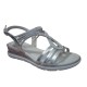 28714-46 TAMARIS MATERIALMIX AUS TEXTIL UND SYNTHE - 957 PLATIN