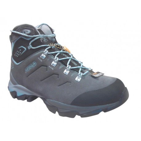 40085 ASOLO ACADIA MID LTH GTX BUNION ML - 199 GRAPHITE/SKY BLU