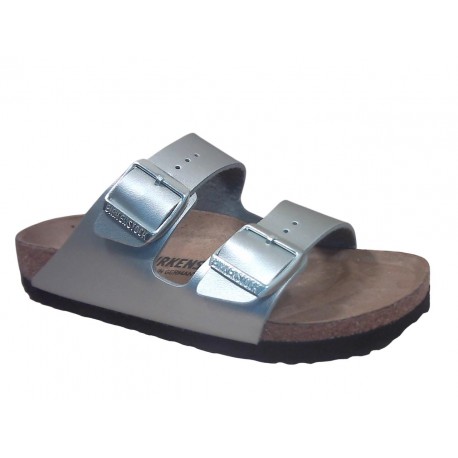 1012283 BIRKENSTOCK ARIZONA - SILV/B.FLOR