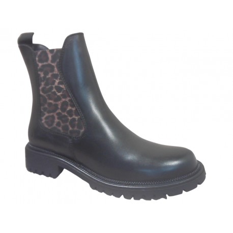 25427-41 TAMARIS LEDER - 090 BLACK/