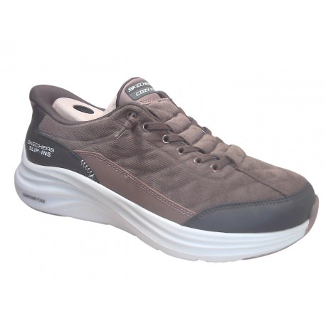232618 SKECHERS CONTOUR FOAM-CORDELUX - BRN