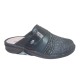 0786 GRUNLAND CIABATTA DONNA S. - NERO