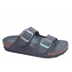 1032829 BIRKENSTOCK ARIZONA TRIPLES - VELVET GRA