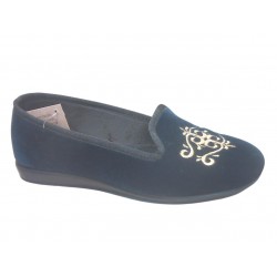 0896 GRUNLAND PANTOF. DONNA SINT. - BLU